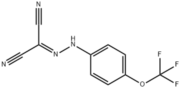 碳酰氰-4-三氟甲氧基苯腙, 370-86-5, 结构式