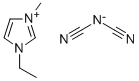 1-エチル-3-メチルイミダゾリウムジシアナミド 化学構造式