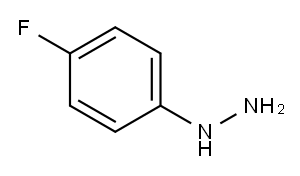 4-氟苯肼 结构式