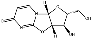 2,2'-O-シクロウリジン 化学構造式