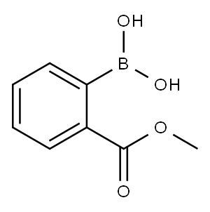 2-Methoxycarbonylphenylboronic acid Structure