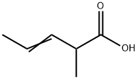 2-甲基-3-戊烯酸, 37674-63-8, 结构式