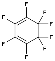 1,2,3,4,5,5,6,6-Octafluoro-1,3-cyclohexadiene Structure