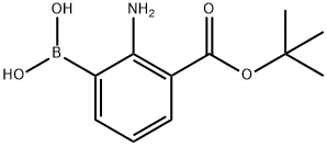 3-BOC-氨基苯基硼酸, 380430-68-2, 结构式