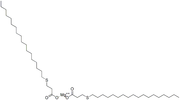 magnesium bis[3-(octadecylthio)propionate] Structure