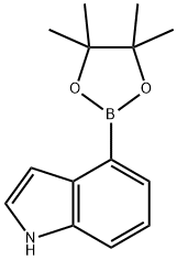 4-吲哚硼酸频那醇酯, 388116-27-6, 结构式