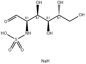 氨基葡萄糖硫酸钠盐, 38899-05-7, 结构式