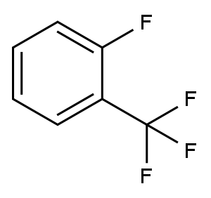 2-Fluorobenzotrifluoride  Structure
