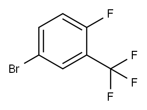 5-溴-2-氟三氟甲苯, 393-37-3, 结构式