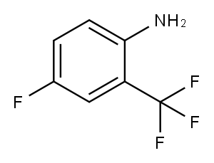 2-Amino-5-fluorobenzotrifluoride Structure