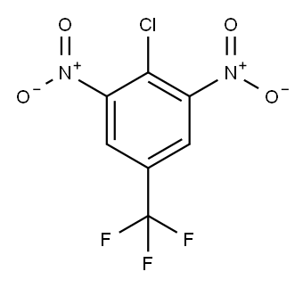 4-氯-3,5-二硝基三氟甲苯, 393-75-9, 结构式