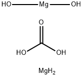 碱式碳酸镁, 39409-82-0, 结构式
