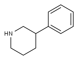 3-PHENYLPIPERIDINE Structure