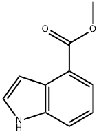 吲哚-4-羧酸甲酯, 39830-66-5, 结构式