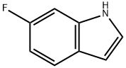 6-フルオロインドール 化学構造式