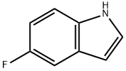 5-フルオロインドール 化学構造式