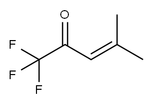 3-Penten-2-one,  1,1,1-trifluoro-4-methyl- Structure