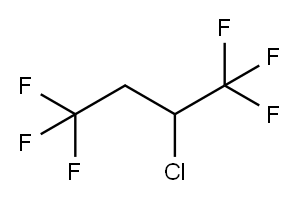 2-CHLORO-1,1,1,4,4,4-HEXAFLUOROBUTANE Structure