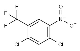 2,4-Dichloro-5-nitrobenzotrifluoride Structure
