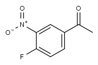 4'-Fluoro-3'-nitroacetophenone Structure
