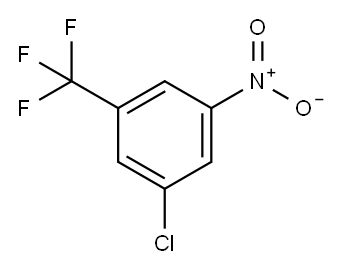 3-氯-5-硝基三氟甲苯 结构式