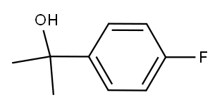 2-(4-FLUOROPHENYL)-2-PROPANOL Structure