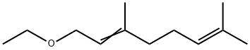 Ethyl geranyl ether Struktur