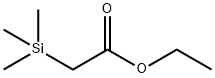 (三甲基硅基)乙酸乙酯, 4071-88-9, 结构式