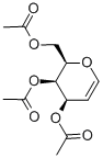トリ-O-アセチル-D-ガラクタール 化学構造式