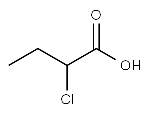 2-Chlorobutyric acid Structure