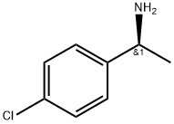 (S)-1-(4-氯苯基)乙胺, 4187-56-8, 结构式