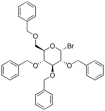 四-O-苄基-ALPHA-D-吡喃葡萄糖基溴化, 4196-35-4, 结构式