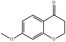 4H-1-BENZOPYRAN-4-ONE, 2,3-DIHYDRO-7-METHOXY- Struktur