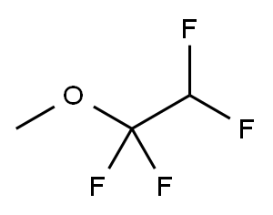 1,1,2,2-四氟乙基甲醚, 425-88-7, 结构式