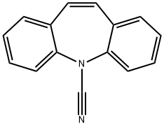 5-氰基-5H-二苯并[b,f]氮杂卓, 42787-75-7, 结构式