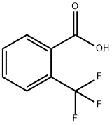 2-(Trifluoromethyl)benzoic acid Struktur