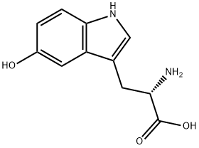 5-羟基-L-色氨酸 结构式