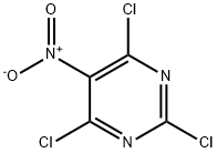 5-硝基-2,4,6-三氯嘧啶, 4359-87-9, 结构式