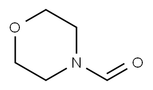 4-Formylmorpholine Structure