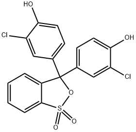 氯酚红, 4430-20-0, 结构式