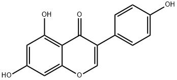 金雀异黄酮, 446-72-0, 结构式