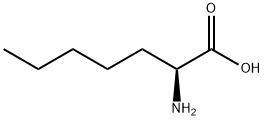S-2-Aminoheptanoic acid Structure