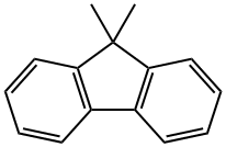 9,9-ジメチルフルオレン 化学構造式