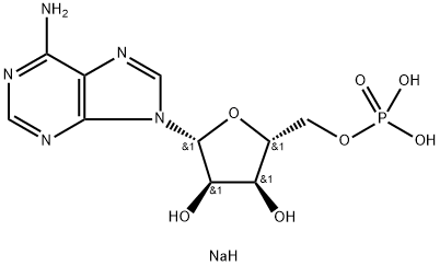 Adenosine 5'-monophosphate disodium salt Structure