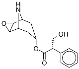 [7(S)-(1alpha,.2beta,4beta,5alpha,7beta)]-3-oxa-9-azatricyclo[3.3.1.02,4]non-7-yl (hydroxymethyl)phenylacetate|去甲东莨菪碱