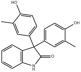 靛红联二甲酚 结构式