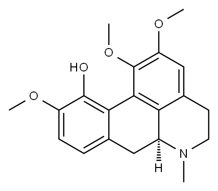 异紫堇定碱, 475-67-2, 结构式