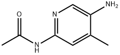 2-ACETAMIDO-5-AMINO-4-PICOLINE Struktur