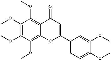 2-(3,4-ジメトキシフェニル)-5,6,7,8-テトラメトキシ-4H-1-ベンゾピラン-4-オン