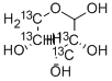D-リボース-2,3,4,5-13C4 化学構造式